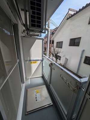 9/22 バルコニー