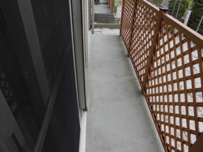 12/25 バルコニー