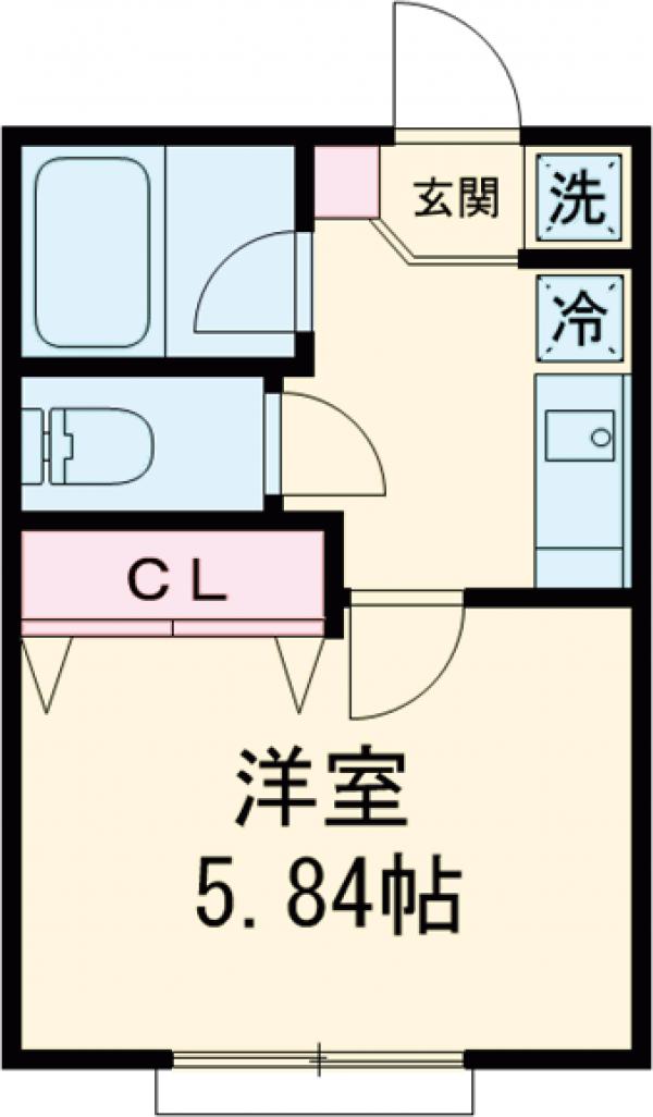 コンコース桜上水の間取り