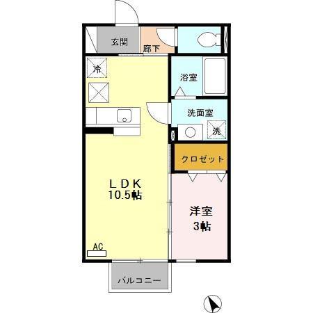 ベェルヴェルの間取り