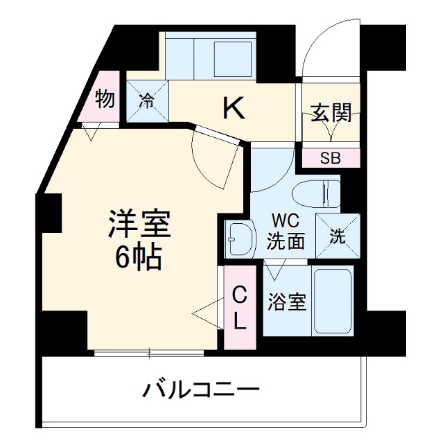 リヴシティ横濱インサイトの間取り