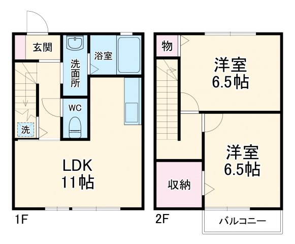 カーサステラ Bの間取り