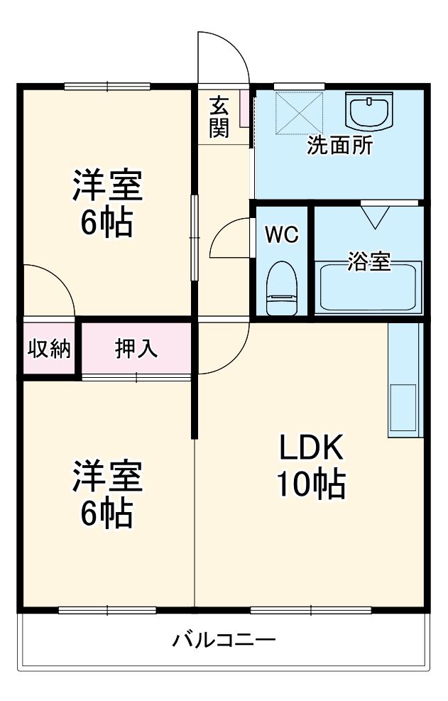 ミッキーの間取り