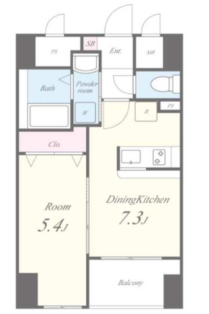 ペイサージュ文京の間取り