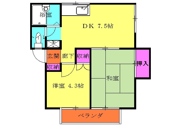 ＮＥＸＵＳ羽生の間取り