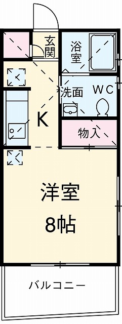 ヴィバーチェ千住の間取り