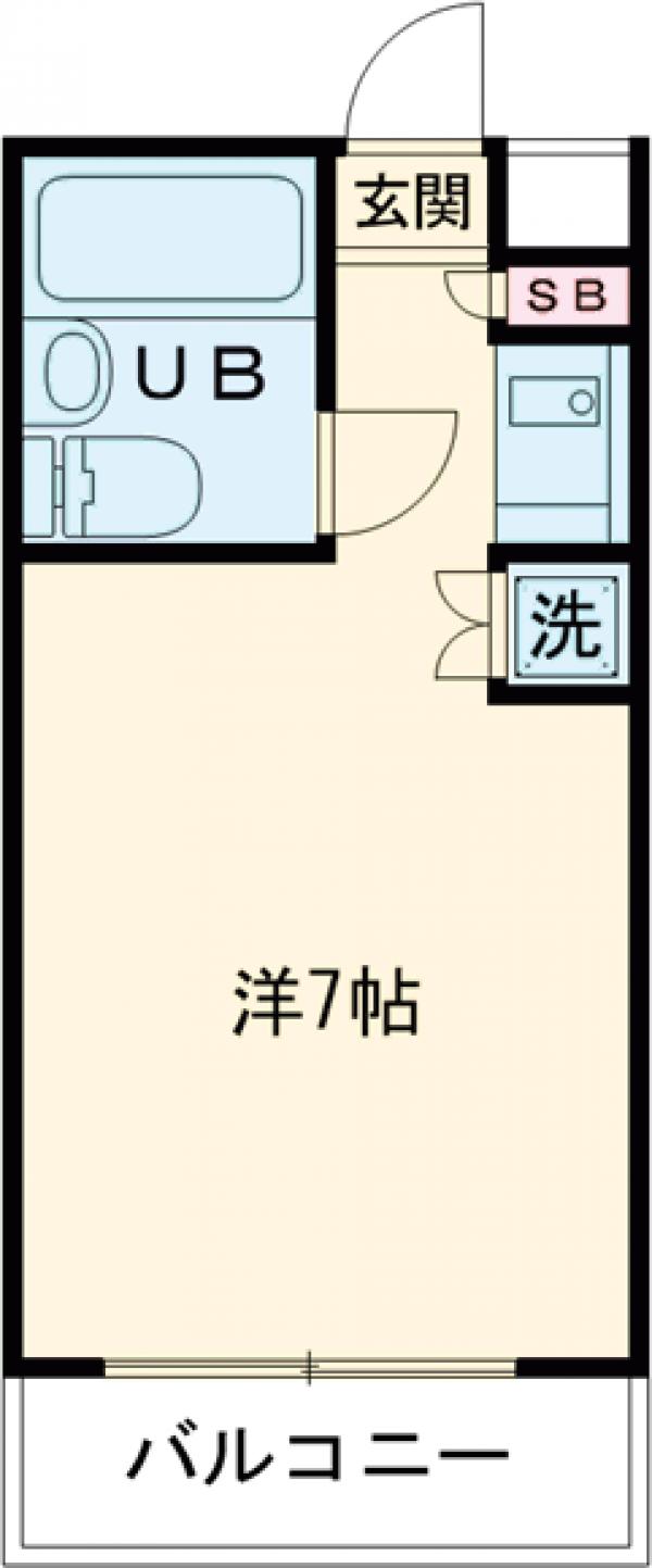 マートルコート尾山台Ⅱの間取り