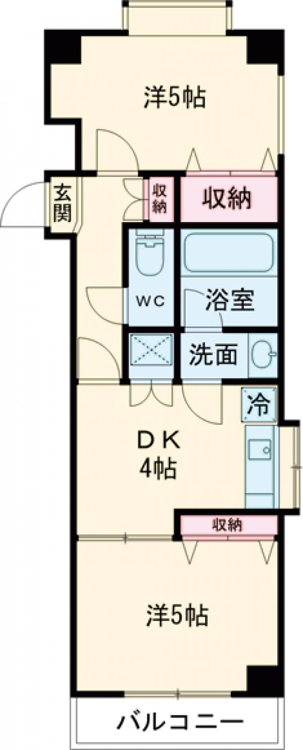 メゾンド宮前の間取り