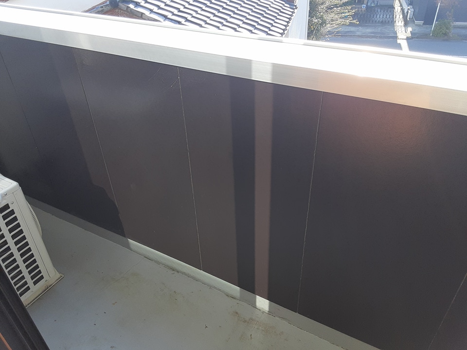 10/23 バルコニー