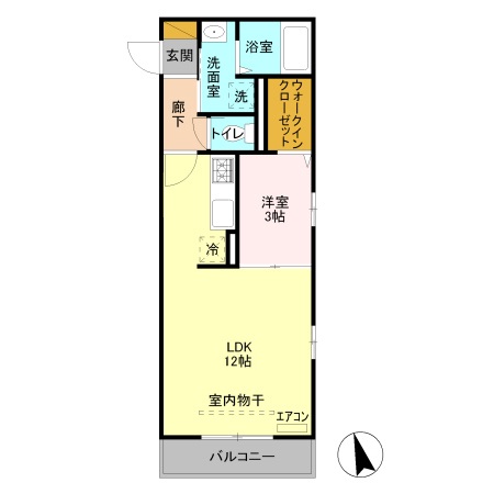 サンライズ上之の間取り