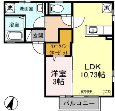 プリマヴェーラの間取り