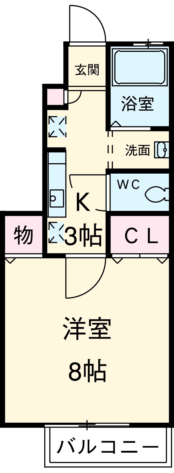 グレイス上北沢の間取り