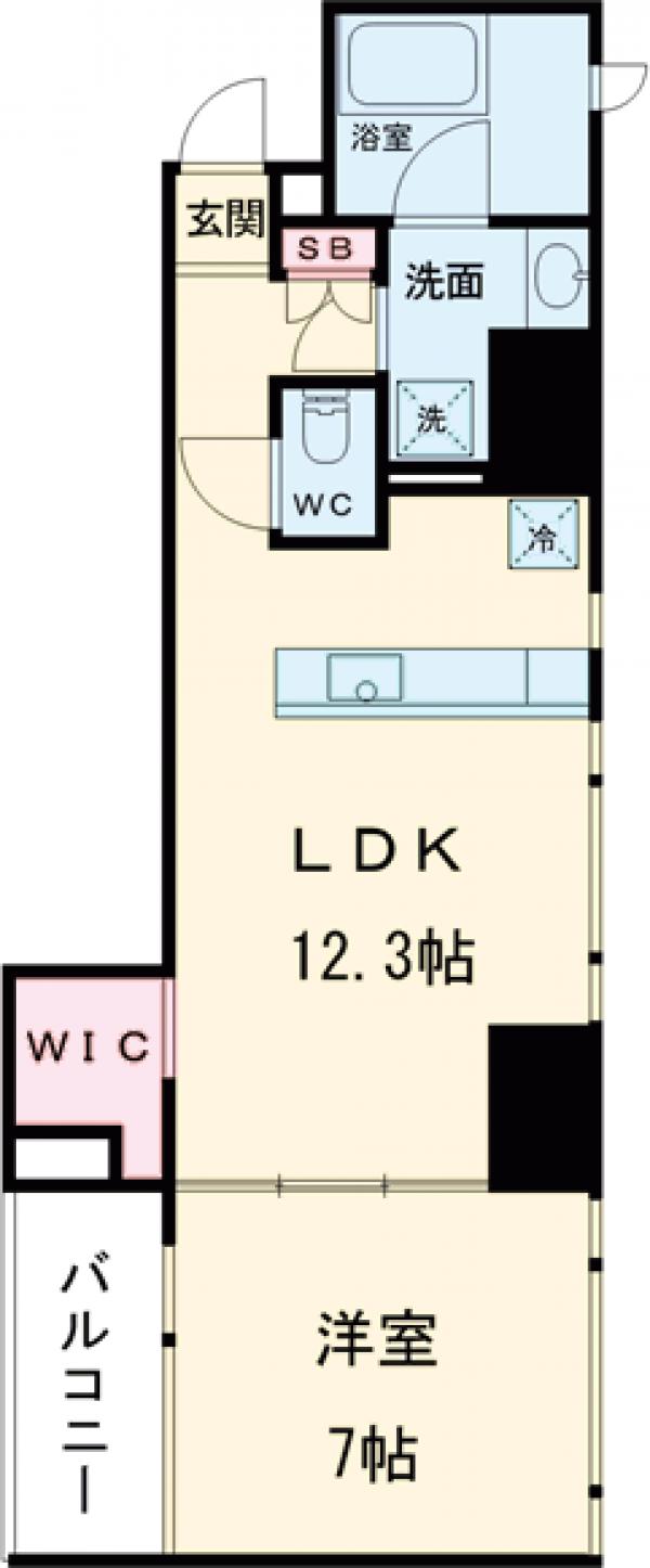 プロスペクトKALON三ノ輪の間取り