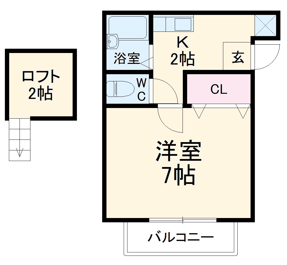 グリーンペア970の間取り