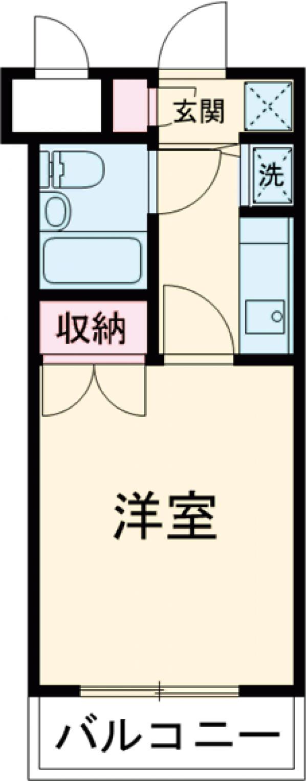 ロアール洗足池の間取り