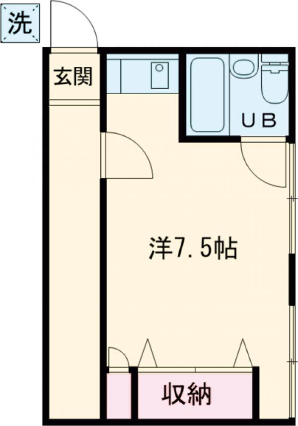 コーポ豊嶋の間取り