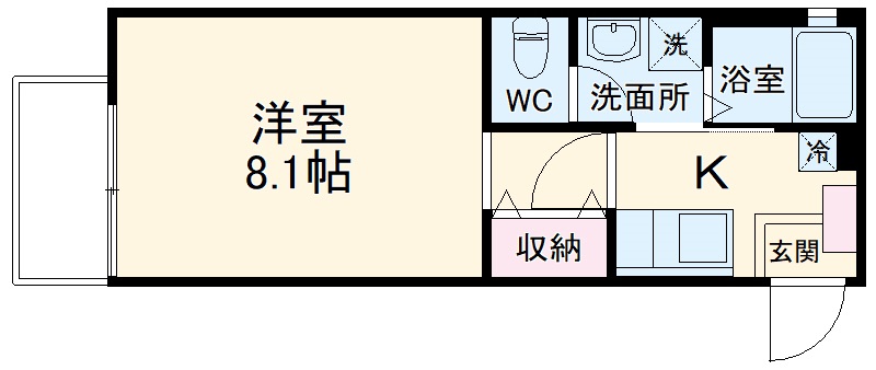 リブレア白鳥の間取り