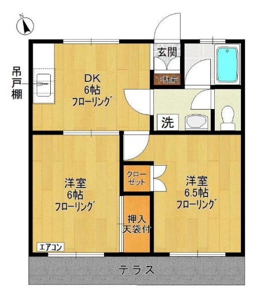 アーバンテラスサニーの間取り