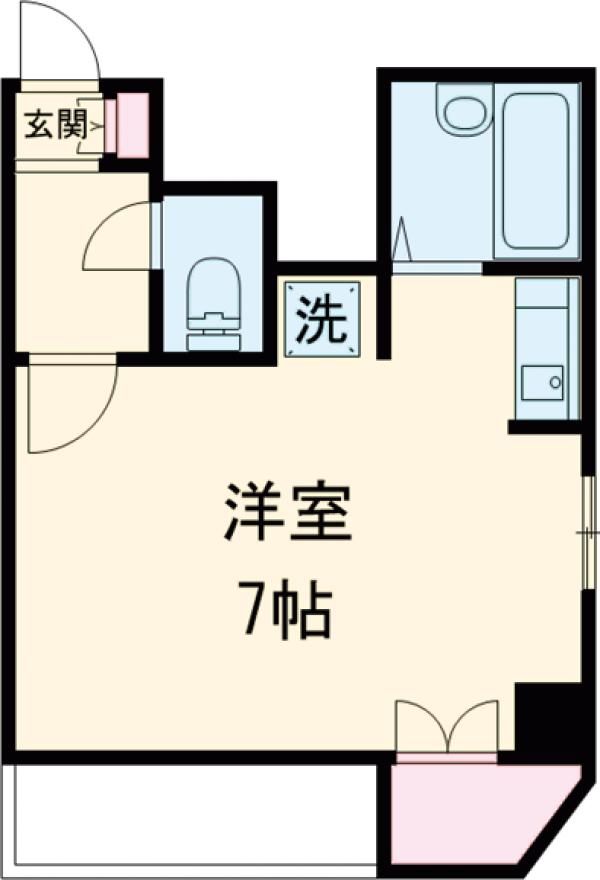 サニーヒル金子の間取り