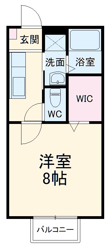 リヴェール・パルⅡの間取り