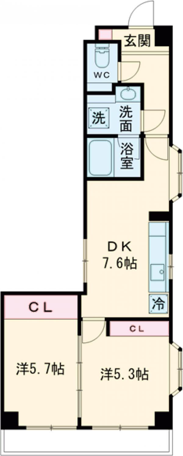 アーバンハイツ大岡山の間取り