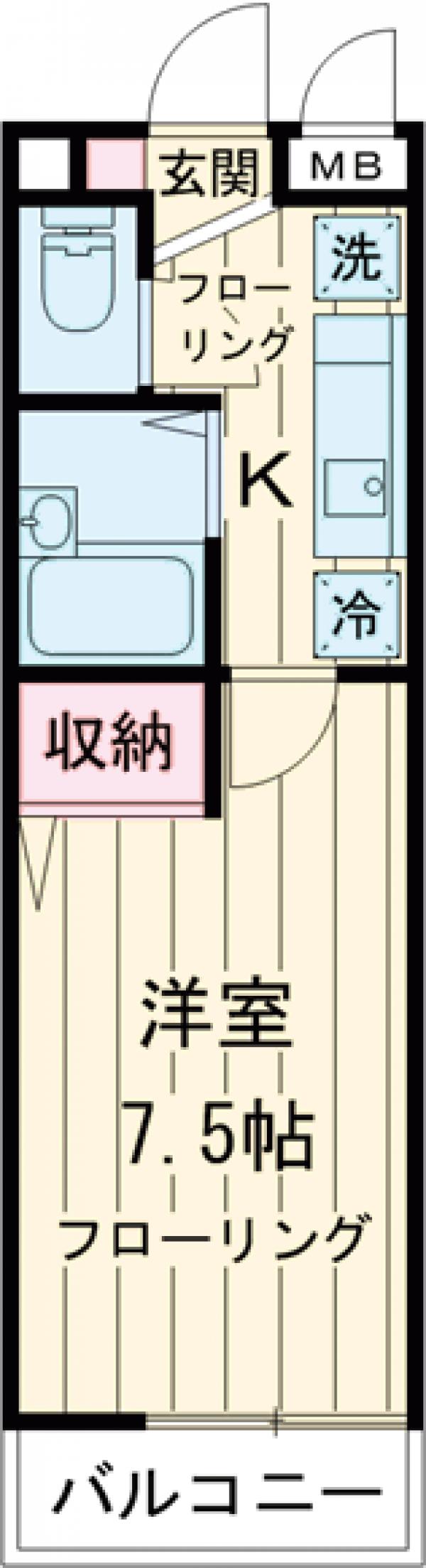 M.T.ヒルハイツの間取り