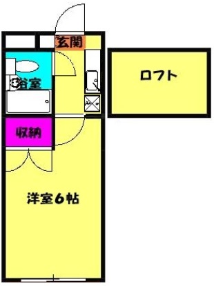 セレンディピティの間取り