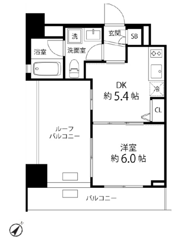 T’sgarden東池袋の間取り