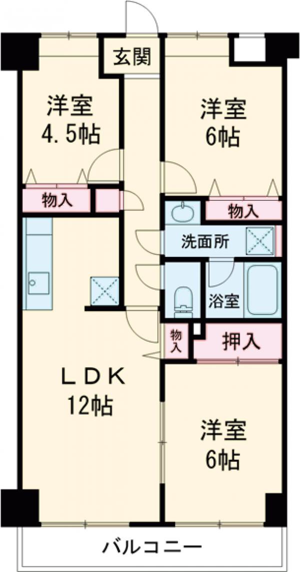 KDXレジデンス田園調布の間取り