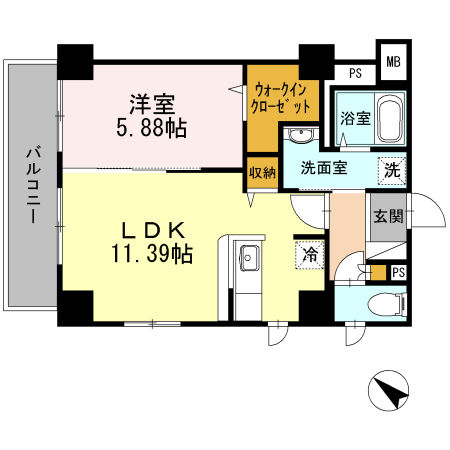 マグノリア グランディフローラの間取り