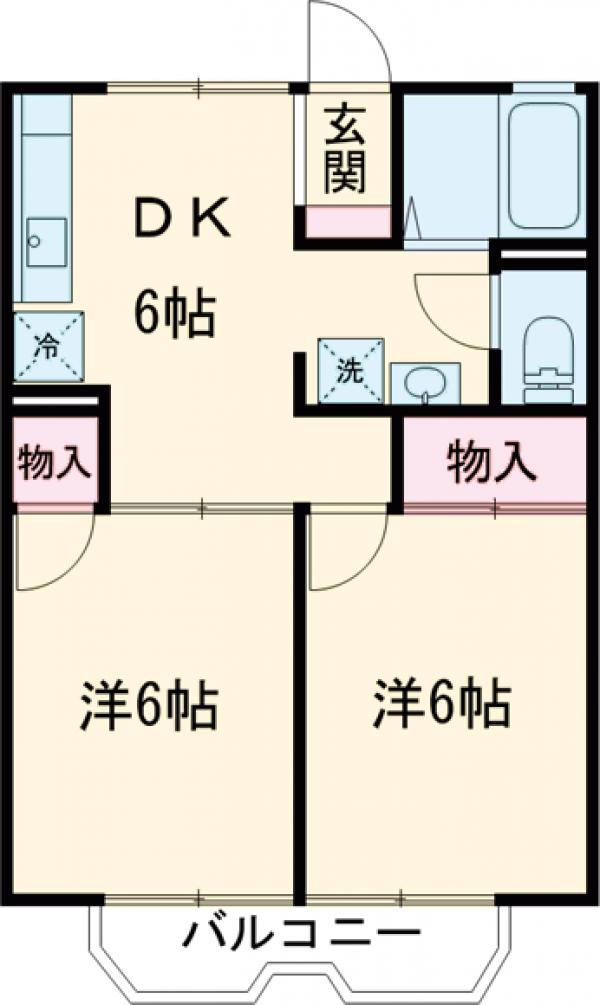 メゾン・カマラードの間取り