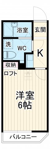 マ・ピエス中野島の間取り