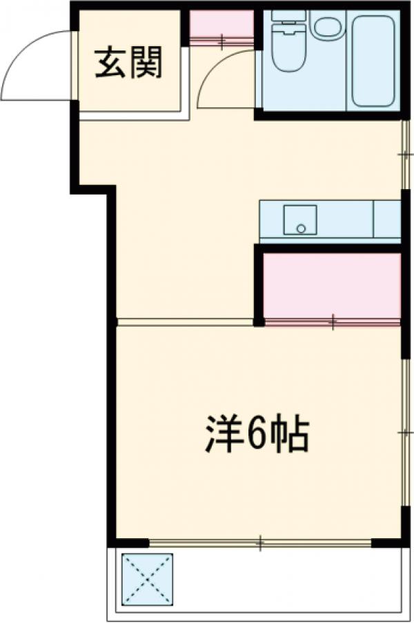 エースハイツ綾部の間取り