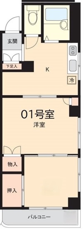 泉ハイツの間取り