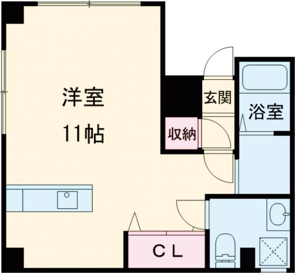 津久井マンションの間取り