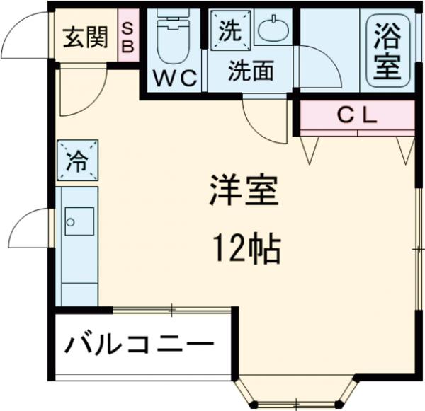 ファミーユカネコⅡの間取り