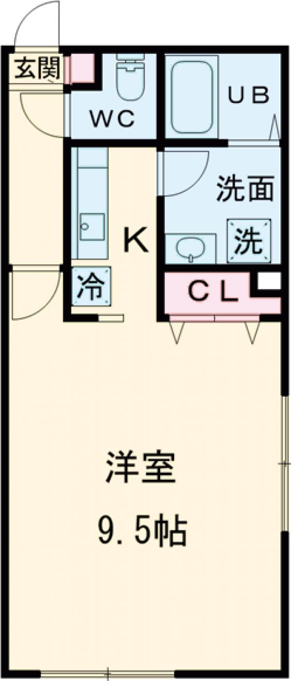 プライムアーバン洗足の間取り