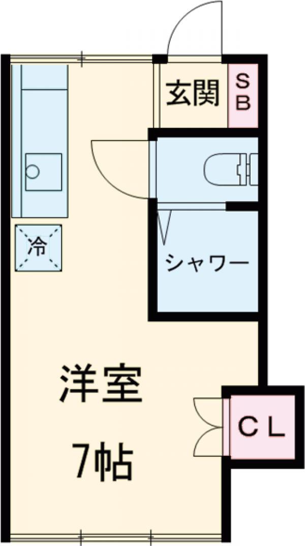 日の出荘の間取り