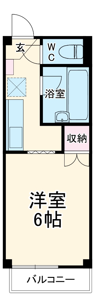 サープラスⅠハヤシの間取り