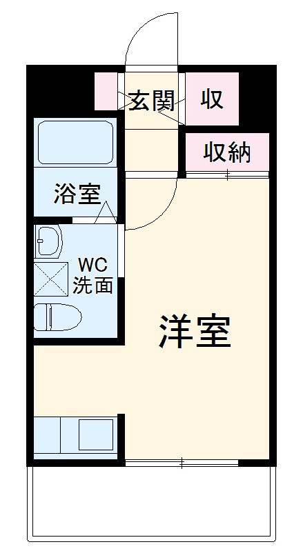 グリシーヌの間取り