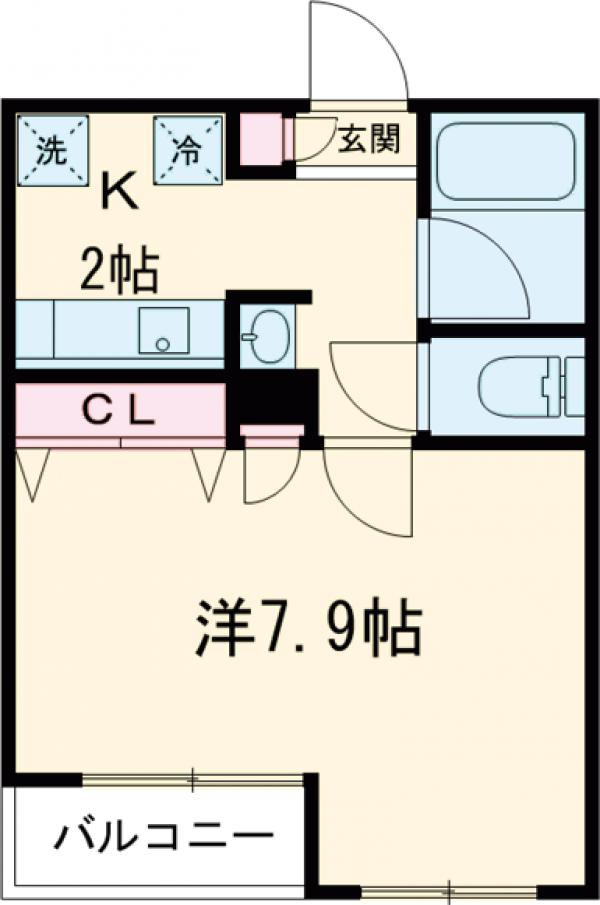 パラシオ北綾瀬の間取り