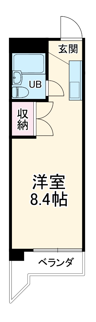 ビラ三秀神明の間取り