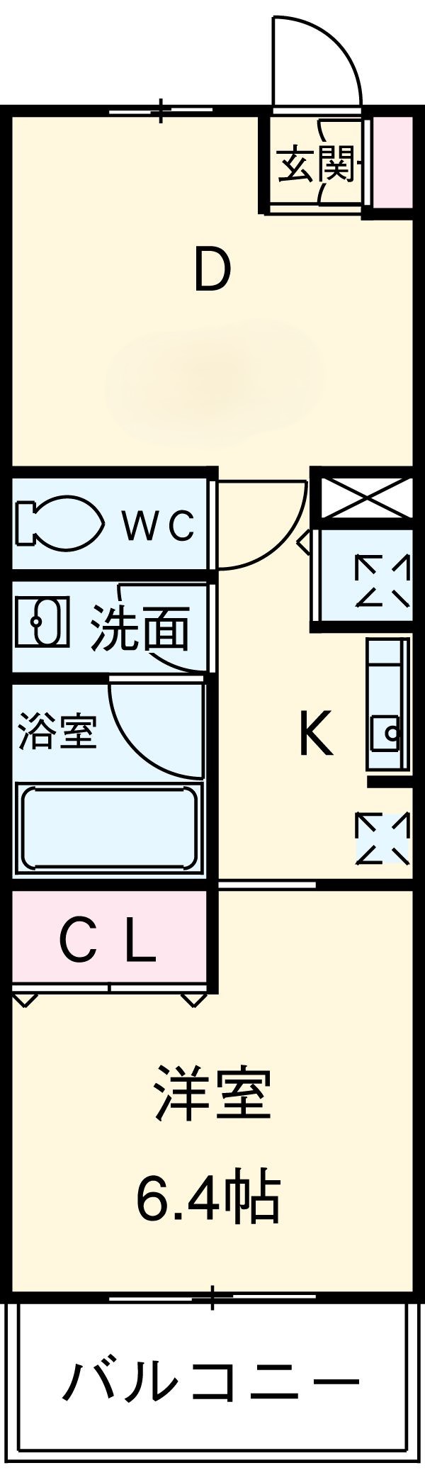 レジディア南千住の間取り