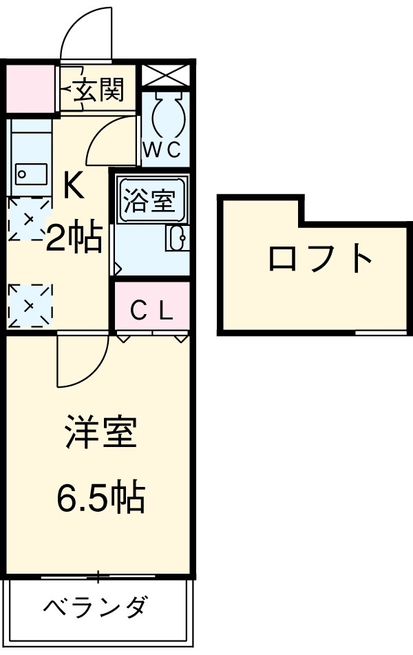 グランシャレー青井の間取り