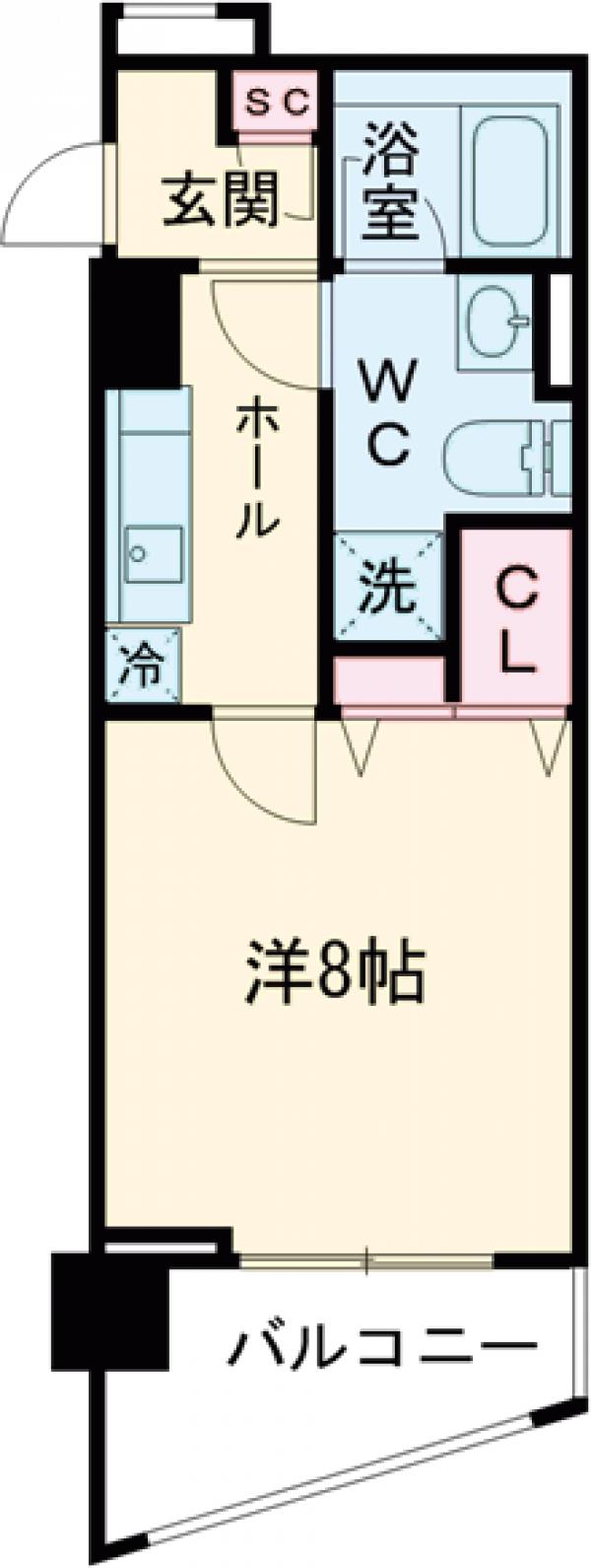 プレール・ドゥーク永福町の間取り