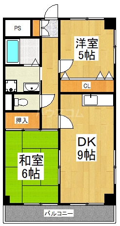 エクセル稲田の間取り