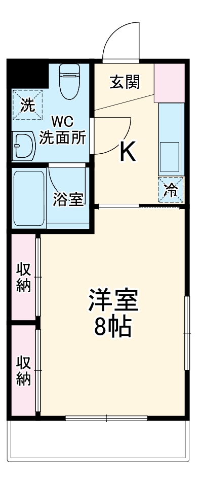 K’s City1の間取り