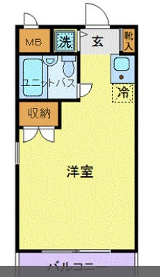 ウィンベルソロ北綾瀬第10の間取り