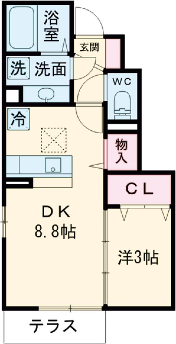 サイレント スクエアの間取り