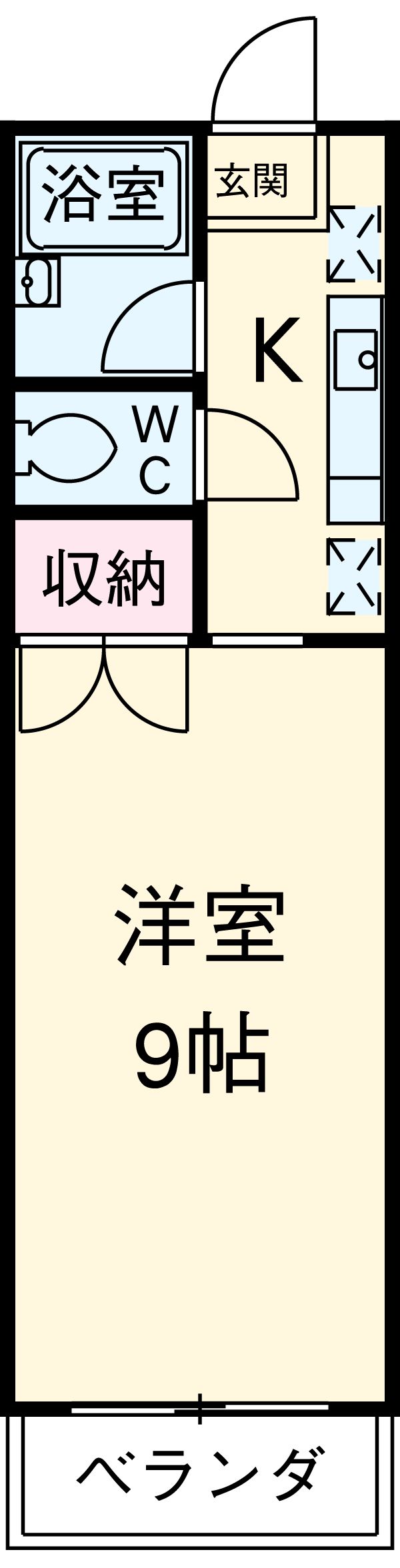 サングリーン小林の間取り